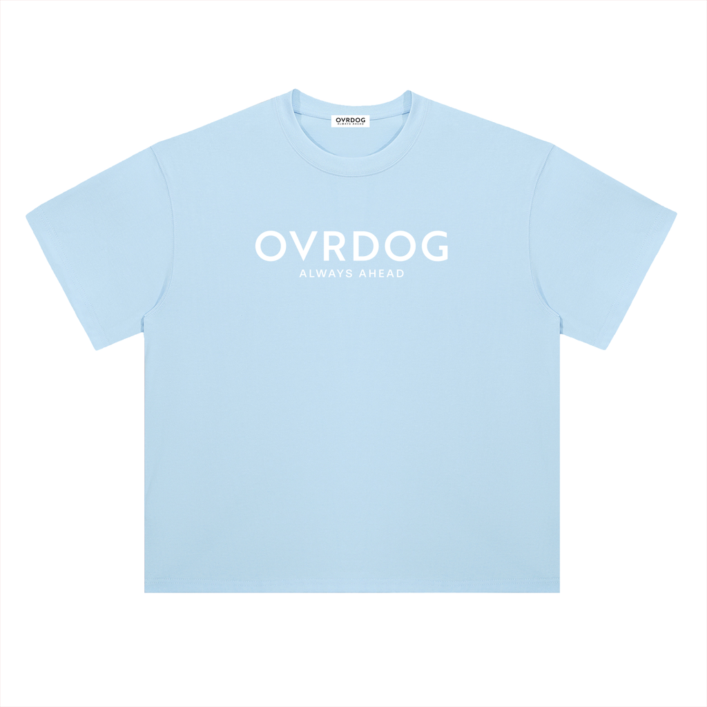 BLUE PRINTED OVRDOG T-SHIRT