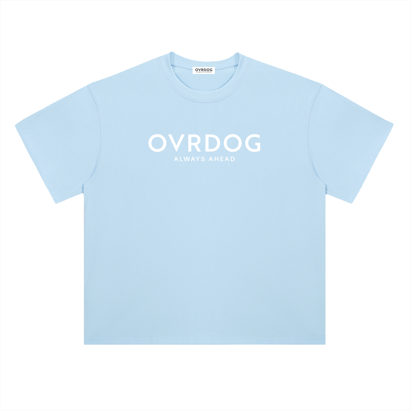 BLUE PRINTED OVRDOG T-SHIRT