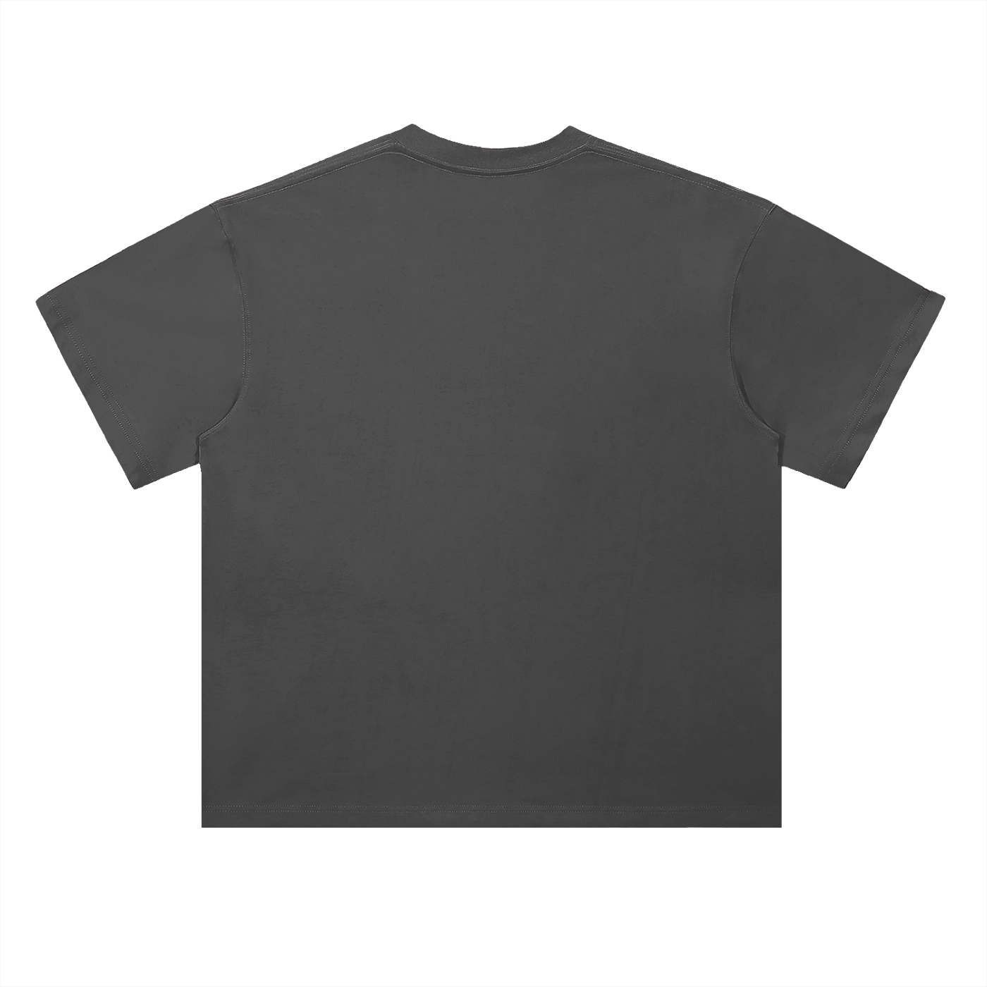 DARK GRAY PRINTED OVRDOG T-SHIRT