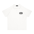 WHITE PRINTED OVRDOG OD POLO SHIRT