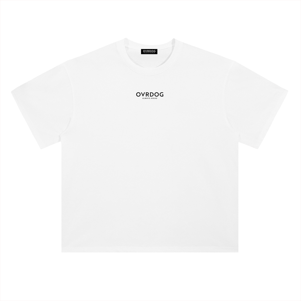 OVRDOG WHITE PRINTED T-SHIRT