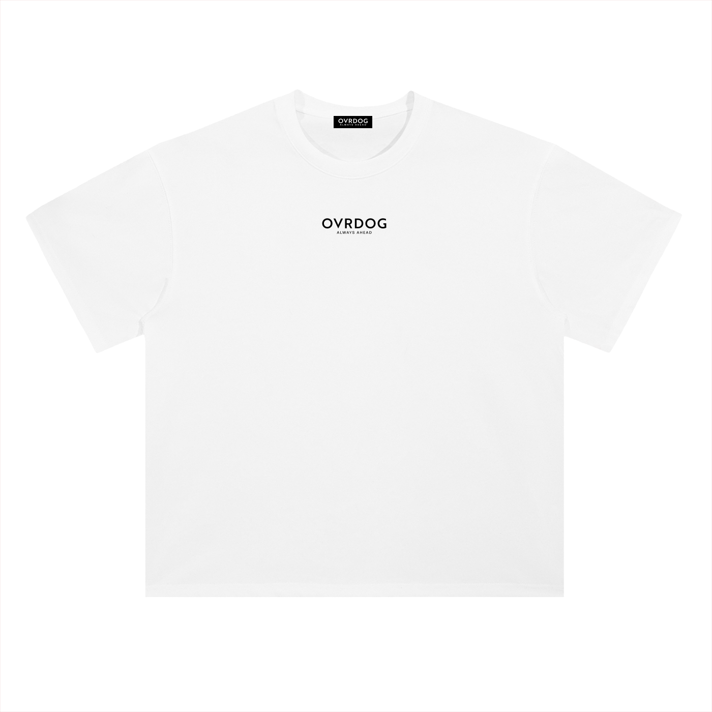 OVRDOG WHITE PRINTED T-SHIRT