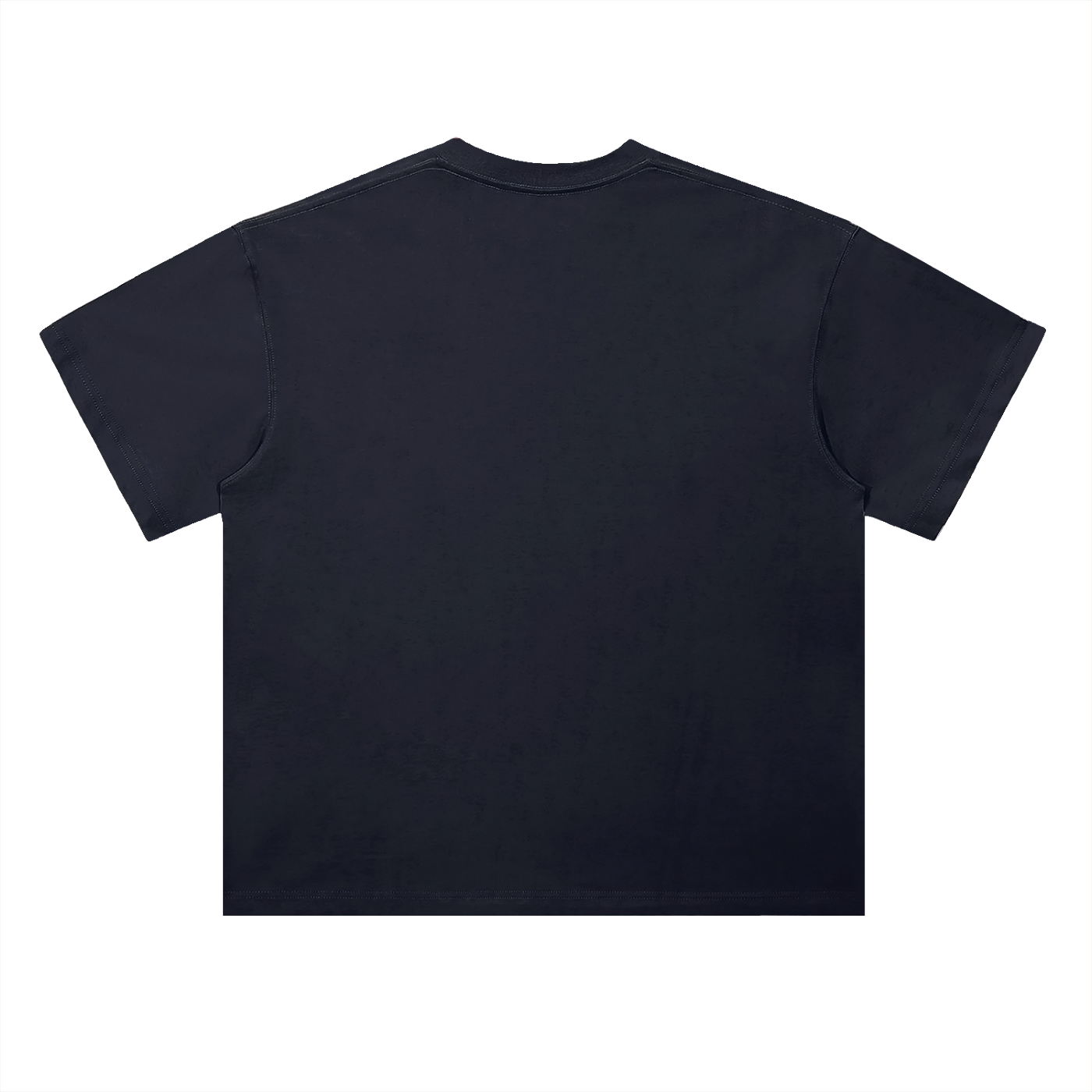 NAVY BLUE PRINTED OVRDOG T-SHIRT