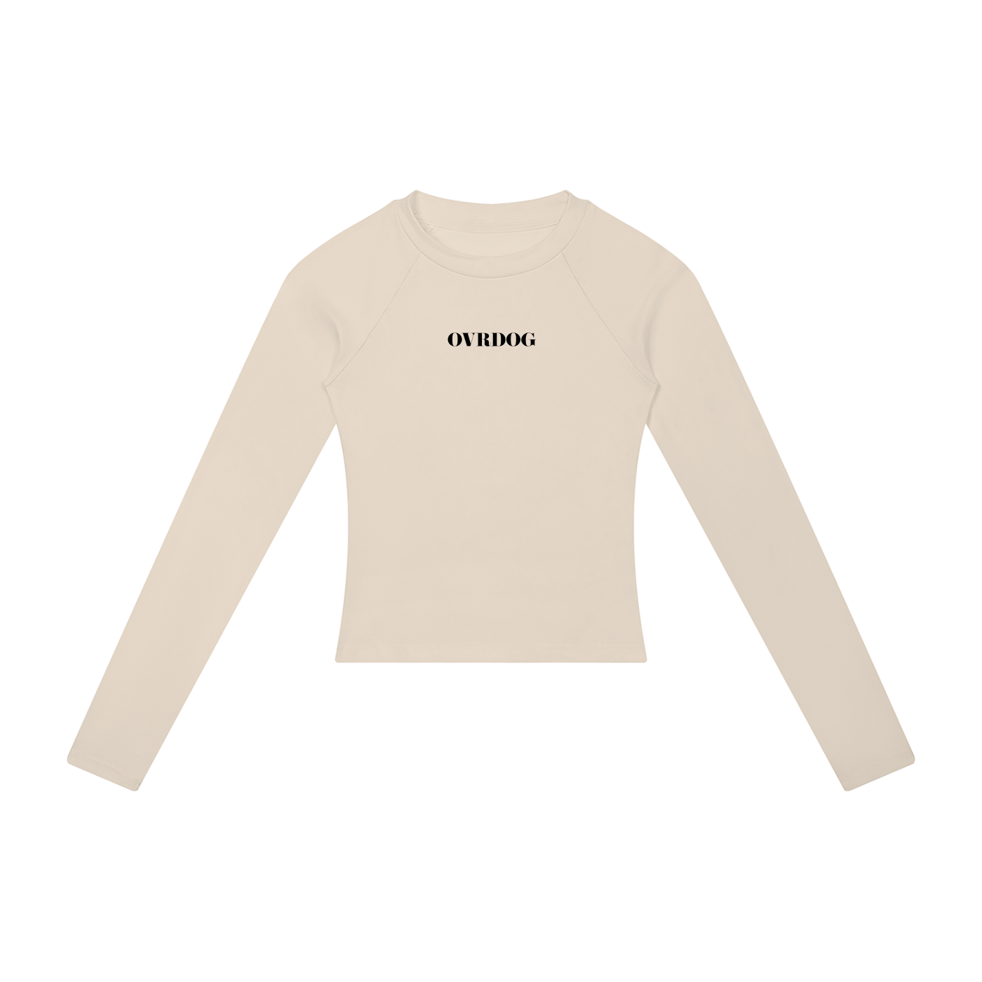 KHAKI PRINTED OVRDOG SLIM T-SHIRT