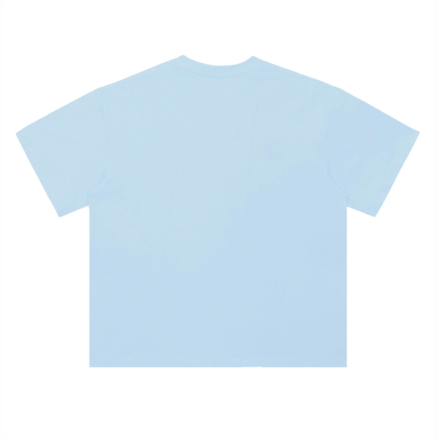 BLUE PRINTED OVRDOG CREST T-SHIRT
